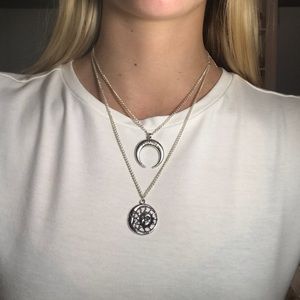 Beautiful sun and moon necklace 🌞🌙
